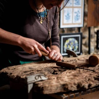 illustration marché d'artisan d'art